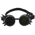 thumbnail image 1 of Steampunk Goggles with Spiked Gothic Cosplay Sunglasse Costumes for Goth Party, 1 of 1