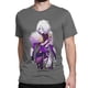 thumbnail image 5 of Camiseta de regreso a clases para hombre y mujer, con dibujos animados de Domo Kun marrón, divertidas camisetas de cuello redondo, de algodón, talla grande., 5 of 7