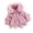 Pink, variant on Kids' $10 Under Kids Thick Jacket Baby Girls Faux Fur Solid Color Coat with Big Fur Collar Thick Warm Outerwear Clothes Save Big