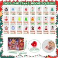 thumbnail image 2 of Juguetes antiestrés Mochi navideños DKJOAZ, paquete de 24, recuerdos para fiesta, 2 of 7