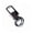 Brown, variant on Metal Keychain With Bottle Opener, Multi-Ring Car Key Clip Holder For Men, Heavy Duty