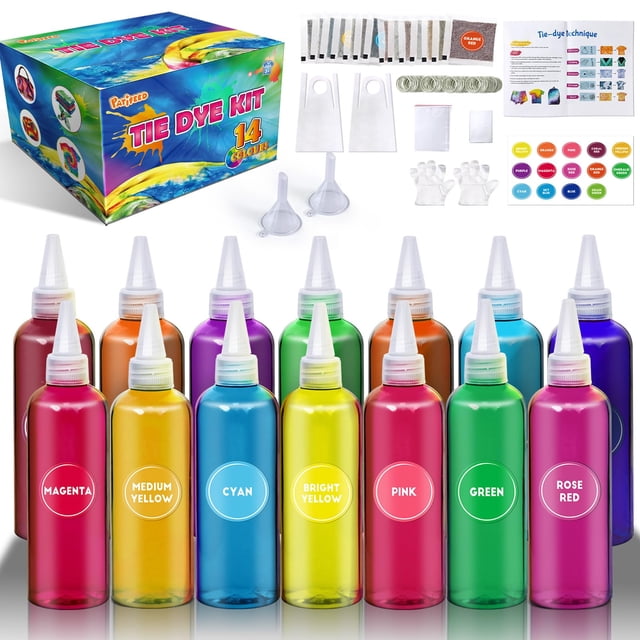 Kit Tie Dye PATIFEED 14 colores para grupos grandes