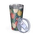 thumbnail image 2 of 16oz Tumblers Pioneer Flower Stainless Steel Vacuum Insulated Double Wall Travel Tumbler Cups Mug with Lid and Straw,Cleaning Brush for Coffee,Tea, 2 of 4