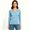 Light Blue, variant on Women’s V Neck Long Sleeve Basic T-Shirt, Womens Everyday Casual Top, Women's Plus, Size S-4XL