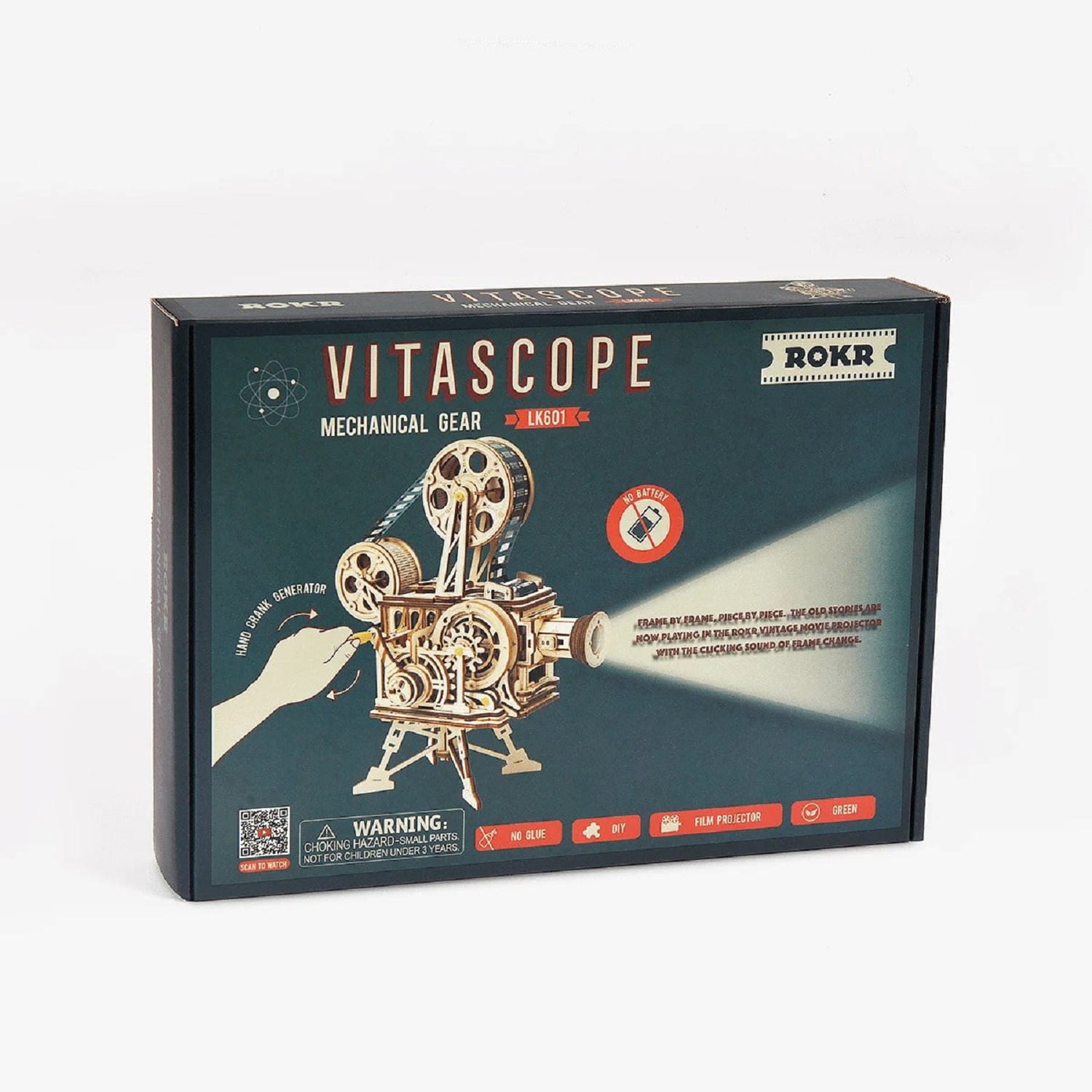 Hands Craft Vitascope LK601 Mechanical Gears Movie Projector 