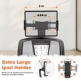 thumbnail image 6 of 5HP Foldable Treadmill w/ 15% Auto Incline, 400LB Treadmill for Home Jogging Walking, Personalized App Control, 71 Programs,10MPH Fast Speed for Varied Workout Intensity, Shock Absorption Dual Deck, 6 of 11