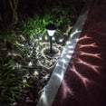 thumbnail image 3 of Solares De Camino, Luz De Estaca De Jardín, Encendido Automático, Lámpara De Iluminación De Paisaje Impermeable Con Energía Solar Para Camino, Césped, Patio 2 Luces Yuarrent HA041208-02, 3 of 6