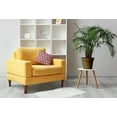 thumbnail image 3 of 16" x 16" Simply Daisy Feathers Polyester Accent Pillow, Fuschia Qty 1, 3 of 6