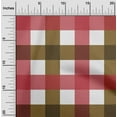 thumbnail image 1 of oneOone Cotton Poplin Yellow Fabric Gingham Check Fabric For Sewing Printed Craft Fabric By The Yard 56 Inches Wide, 1 of 4