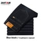 thumbnail image 1 of Pantalones vaqueros de algodón para hombre, pantalones vaqueros de marca, ropa clásica, monos, pantalones rectos para hombre, negro, de gran tamaño, talla grande 35 40 42 44 46 Tan Jianjun unisex, 1 of 2