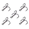 thumbnail image 5 of Opolski 50Pcs High-carbon Steel Crank Outdoor Fishing Lure Bait Triple Hooks Tackle Tool, 5 of 8