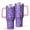 Pink, variant on Leopard Print 40oz Tumbler– Stainless Steel Insulated Tumbler with Handle and Straw, Large Capacity Travel Cup for Hot & Cold Drinks