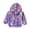 b16-Purple, variant on KPOPLK Girls Windbreaker Jackets 3 6 9 12 18 Months 2T 3T 4T Fall Lightweight Water Resistant Coat Outwear with Zip Up Hooded Clothes for Kids Blue,Size 9-10 Years