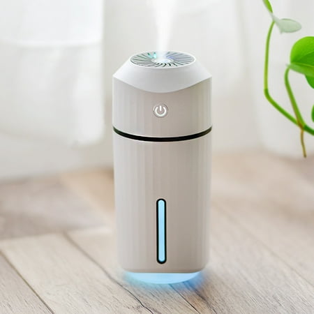 

2023 Summer Savings Clearance! WJSXC Mini Humidifier Portable Humidifiers with LED Light Portable Mini Humidifier for for Bedroom Travel office and Plants. Visible Quiet Cool Mist White
