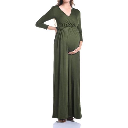 Beachcoco Beachcoco Maternity Women S V Neck 3 4 Sleeve Nursing