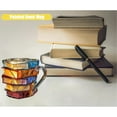 thumbnail image 3 of Painted Book Mug - Unique Colorful Resin Stacked Books Coffee Cup - A Collectible Gift for Readers, Librarians, and Literature Lovers - Perfect Novelty Item for Bookworms,Color B, 3 of 6