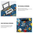 thumbnail image 5 of Balery Vehicles Cartoon With Funny Drivers Luggage Cover Protector, Scratch And Dirt Resistant, Fits 18-32 Inch Luggage(excluding luggage) - X-Large, 5 of 9