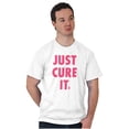 thumbnail image 5 of Breast Cancer Awareness Just Cure It Women's Graphic T Shirt Tees Brisco Brands S, 5 of 5