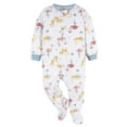 thumbnail image 5 of Gerber Baby and Toddler Neutral Microfleece Blanket Sleeper Pajamas, 3-Pack, Sizes 0/3M-5T, 5 of 12