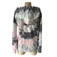 thumbnail image 4 of Aloohaidyvio Hoodies,Women Plus Size Printed Gradient Pullover Long Sleeve Sweatshirt Top, 4 of 6