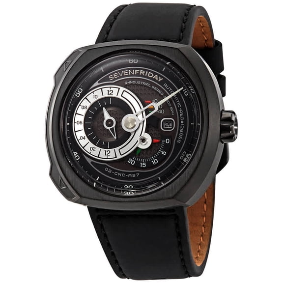 SevenFriday Q-Series Black Dial Automatic Men's Watch Q3/05