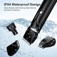thumbnail image 4 of 4 in 1 Dog Grooming Clippers Kit, Pet Hair Trimmer, IPX4 Waterproof Pet Shaver Kit, Cordless Paw Trimmer, Rechargeable Nail Grinder Shaver for Dogs Cats around Paws Eyes Ears Face Rump, 4 of 9