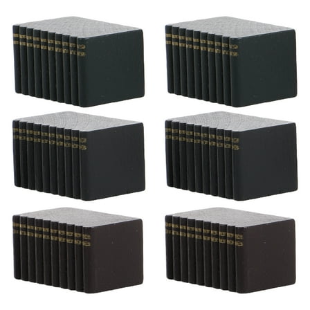 6 PCS Work Figurine Doll House Dolls Dollhouse People Family