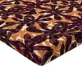 thumbnail image 4 of Ambesonne Magnolia Flowers Fitted Sheet, Dreamy Boho Floral, Queen Size, Marigold Dried Rose Cream, 4 of 5