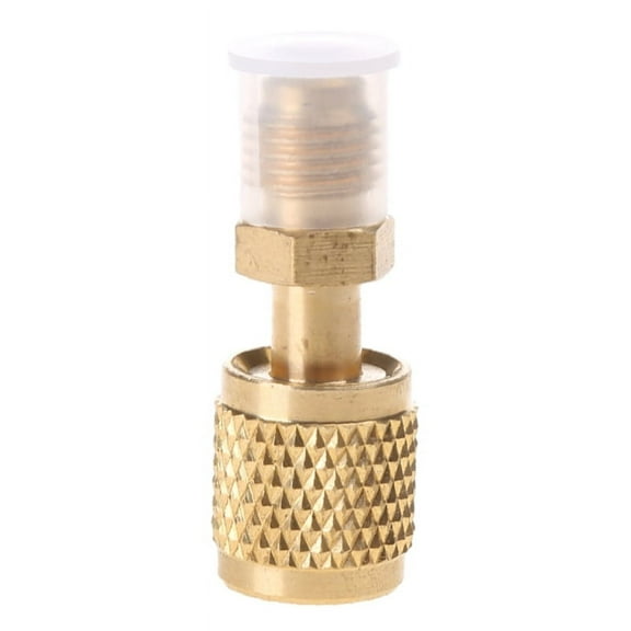 ZPAQI New R410a Brass Adapter Joints 1/4" Male To 5/16" Female Charging Hose To Pump
