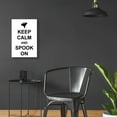 thumbnail image 6 of Epic Art 'Keep Calm And Spook On' by Lettered & Lined, Acrylic Glass Wall Art, 16"x24", 6 of 8