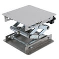 thumbnail image 1 of LHCER Petite Plate-Forme de Levage en Acier Inoxydable Table de Levage Miniature Manuelle pour Voitures RC, Petite Plate-Forme pour Table de Levage, Table de Levage Miniature Manuelle, 1 of 8