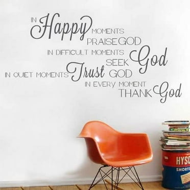 WQX000591_72 In Happy Moments 72 Inch Quote Vinyl Wall Decal