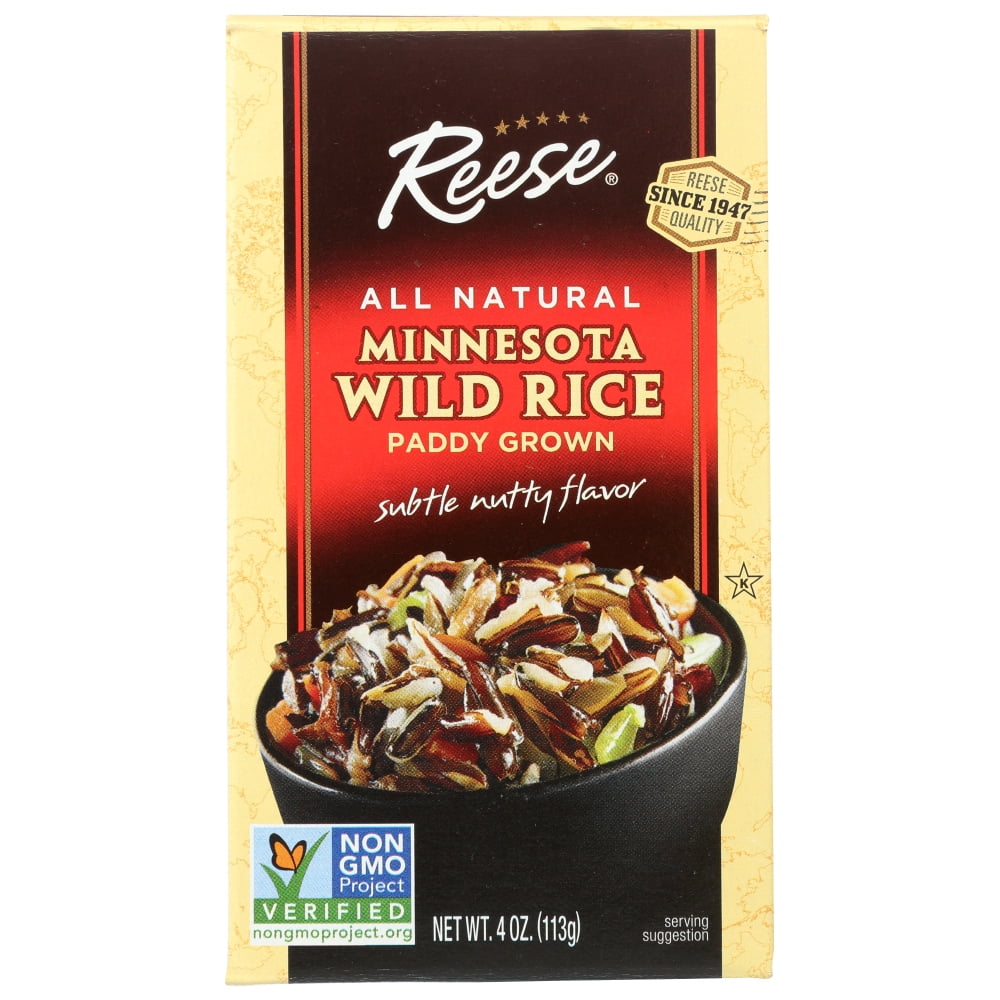 Reese Rice Wild, Minnesota Paddy Grown, 4 Oz.