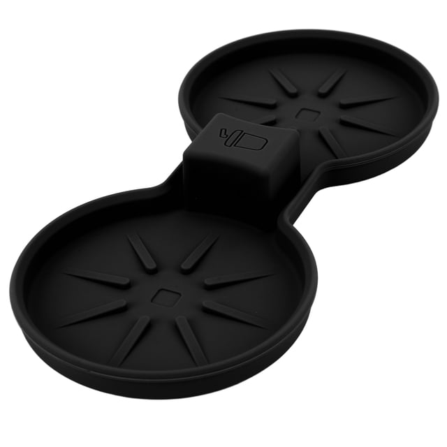 Support de Tasse en Silicone pour Console Centrale Antidérapant Imperméable, Insert de Support de Tasse Auto Météo Style Délicat pour Modèle 3 S X 2022-2024