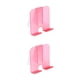thumbnail image 1 of Bearachild Soporte para teléfono Estante de baño Soporte perezoso Tamaño compacto Instalación práctica Rosa 2piezas, 1 of 6