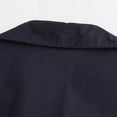 thumbnail image 3 of WEAIXIMIUNG T-Shirts pour Femmes Décontractés Col en V Chemise à Col Rabattu Boutonnée Double Popeline à Lacets Manches Longues, 3 of 8