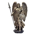 thumbnail image 2 of Figura Ángel Guerrero Decoración de Resina con Diseño Retro Estatua Colección Creativa Artística Escultura Ornamental de Escritorio Y Mesa Adorno Comp Oro A, 2 of 9