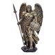 thumbnail image 2 of Figura de guerrero ángel, regalo ideal, adorno de mesa para vitrina, oficina o hogar. Oro A, 2 of 9