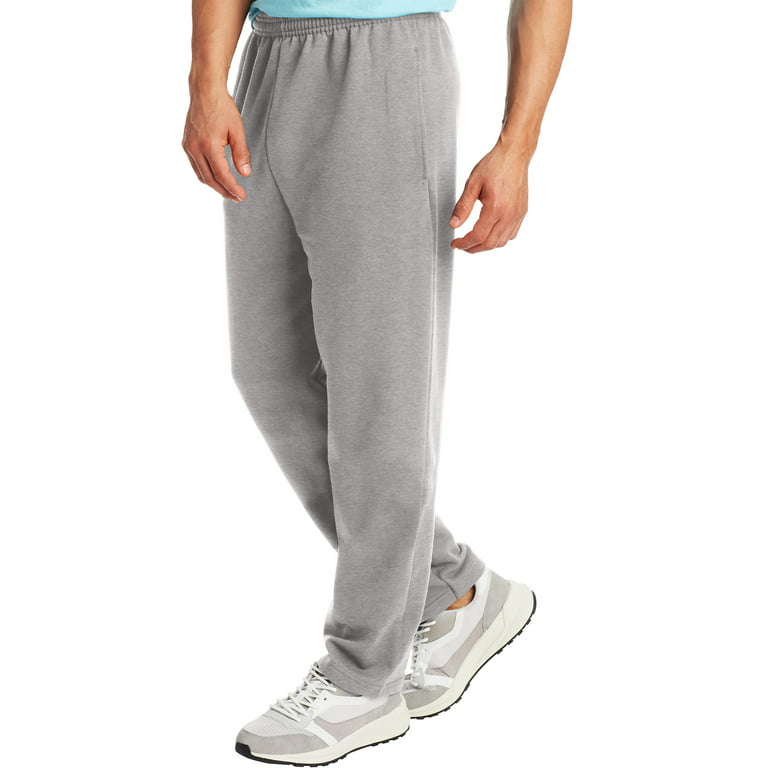 Hanes Men's and Big Men's EcoSmart Fleece Sweatpants with Pockets, Sizes  S-3XL 