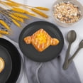 thumbnail image 4 of Zmleve Straw Cutlery Set, Unbreakable Plastic Plate and Bowl Set, Dishwasher and Microwave Safe, Multiple Colors, Serves8, 4 of 7