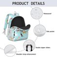 thumbnail image 4 of Cartoon Dog Backpack for School,Cute School Bag,Schoolbag with Adjustable Shoulder Straps & Padded Back,15"x11.42"x5.5", 4 of 6