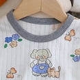 thumbnail image 4 of WUANDIXFA Baby Pajamas 12 18 24 Months 3T 4T 5T 6T Dinosaur Fall Soft Cotton Long Sleeve Shirts Pant Newborn Boys Outfit,Light Purple,3-4 Years, 4 of 4