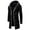 Black, variant on Men Clearance LYXSSBYX Winter Jackets for Men Clearance Fashion Mens Hooded Solid Trench Coat Jacket Cardigan Long Sleeve Outwear Blouse