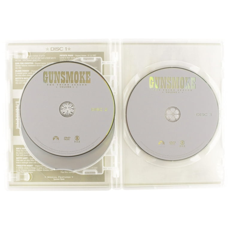 Gunsmoke: The Third Season Volume 1 (DVD), Paramount, Drama