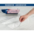 thumbnail image 5 of Clearly Elegant Clear Adhesive Plastic Liners with Easy Self-Cutter for Kitchen Counter, Picnic Tables, Shelf & Refrigerator Liners, Arts & Crafts Table Protector, 15.5in x 100ft. 2ml., 5 of 6