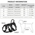 thumbnail image 7 of Reflective Big Dog Harness Adjustable Pet Chest Harness Explosionproof for Labrador Harnesses Small Large Dogs Traction Supplies (Red,M), 7 of 7
