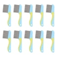 thumbnail image 2 of Peine para piojos ANGGREK Acero inoxidable antideslizante 10 piezas, 2 of 8