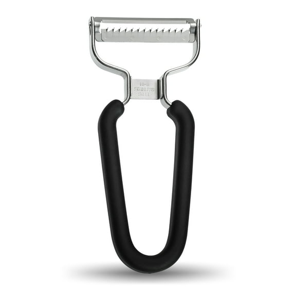 Lurch Julienne Y Peeler, Stainless Steel Vegetable Stripes Slicer