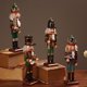 thumbnail image 3 of Juego de adornos de Cascanueces de Navidad de 30cm, decoraciones colgantes de Cascanueces de madera para figuras de árboles de Navidad, regalos de juguete de marionetas, 3 of 4