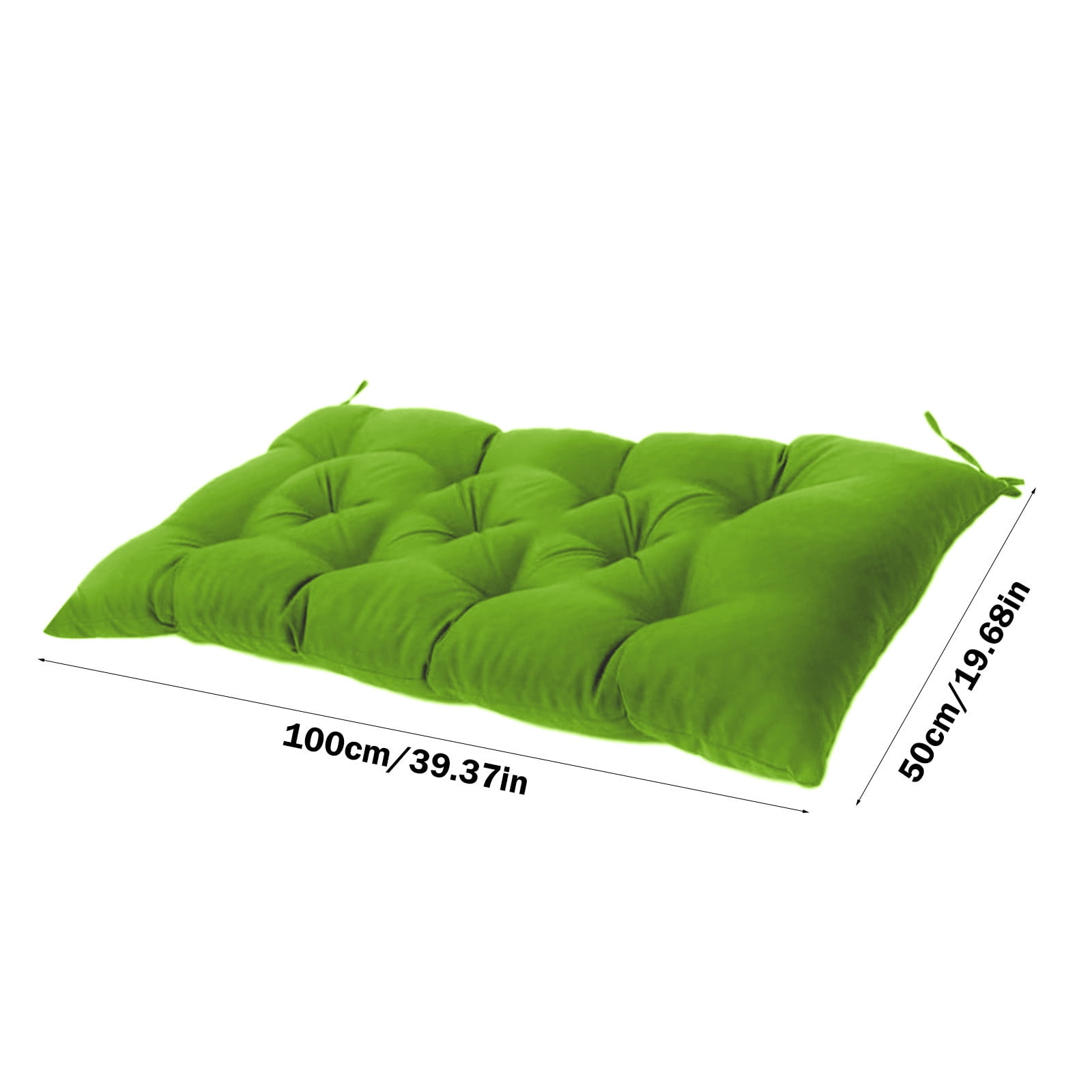 Magic Porch Swing Cushions with Backrest 2-3 Seater Water proof Bench Pad Cushions, Thicken Outdoor Swing Cushions, for Outdoor Patio Garden Furniture